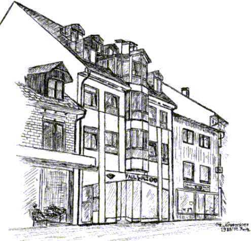 Das Geschäftshaus der Paul Walz GmbH in Wehr