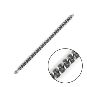 Armband  Stahl matt 19cm. Sonderpreis! Nur so lange der Vorrat reicht