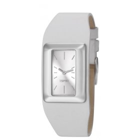 ESPRIT Damenarmbanduhr ES-GLENDALE WHITE, Quartzwerk, Lederband
