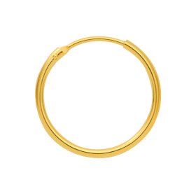 Ohrstecker Paar Creolen 20 mm 333 Gelbgold